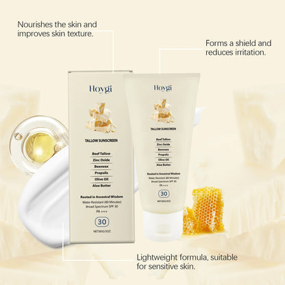 85g SPF30 Body Sunscreen Lotion Lightweight Refreshing Non-sticky Breathable Sweatproof Anti-UV Glowing Hydrating Sunblock Cream