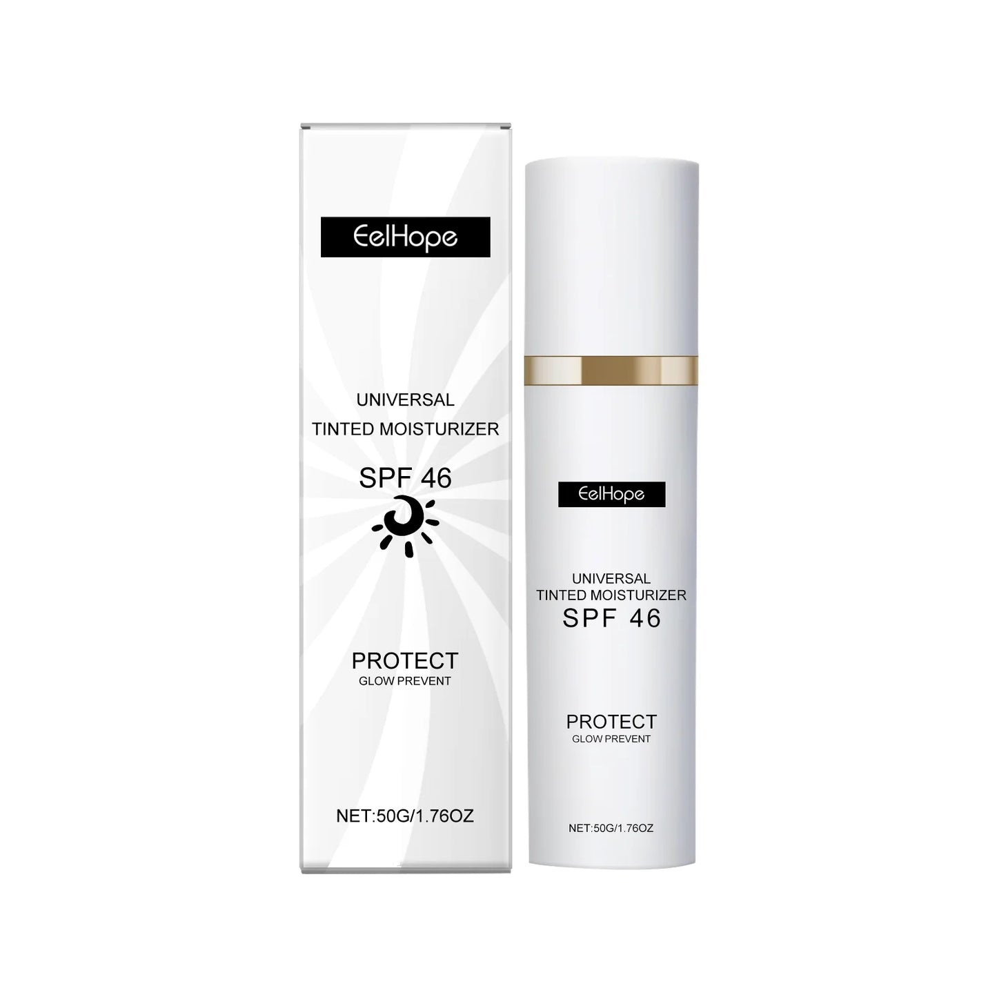 50G Body Sunscreen Cream Lightweight Moisturizing Nourishing Soothing Redness UV Protection Refreshing Glowing Sunblock Lotion