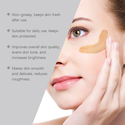 50G Body Sunscreen Cream Lightweight Moisturizing Nourishing Soothing Redness UV Protection Refreshing Glowing Sunblock Lotion