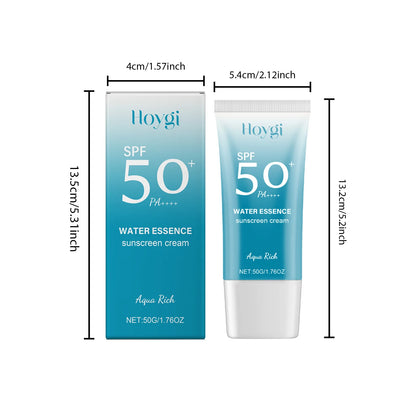 Hoygi 50g Spf50 Uv Protection Cream Refresh Sunscreen Oil Control Moisturizing Skin Care Sunburn Repair Face Sun Block Cream