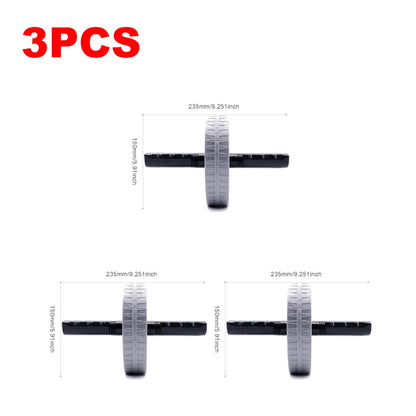1-5PCS Workout AB Roller No Noise Abdominal Trainer Non-slip Abdominal Roller Strengthen Muscle Exercise Equipment For Home Gym
