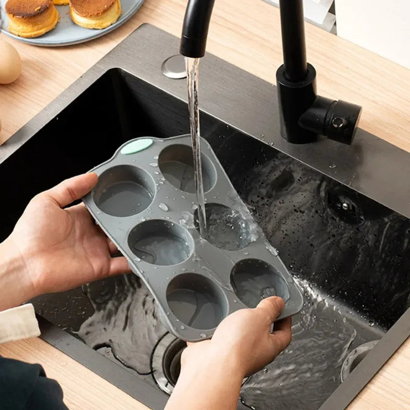 Silicone Cake Mold Pan 6/12 Cup Baking Tray Non-Stick Muffin Mold Cupcake Baking for Cakes Biscuit DIY Cake Kitchen Accessories