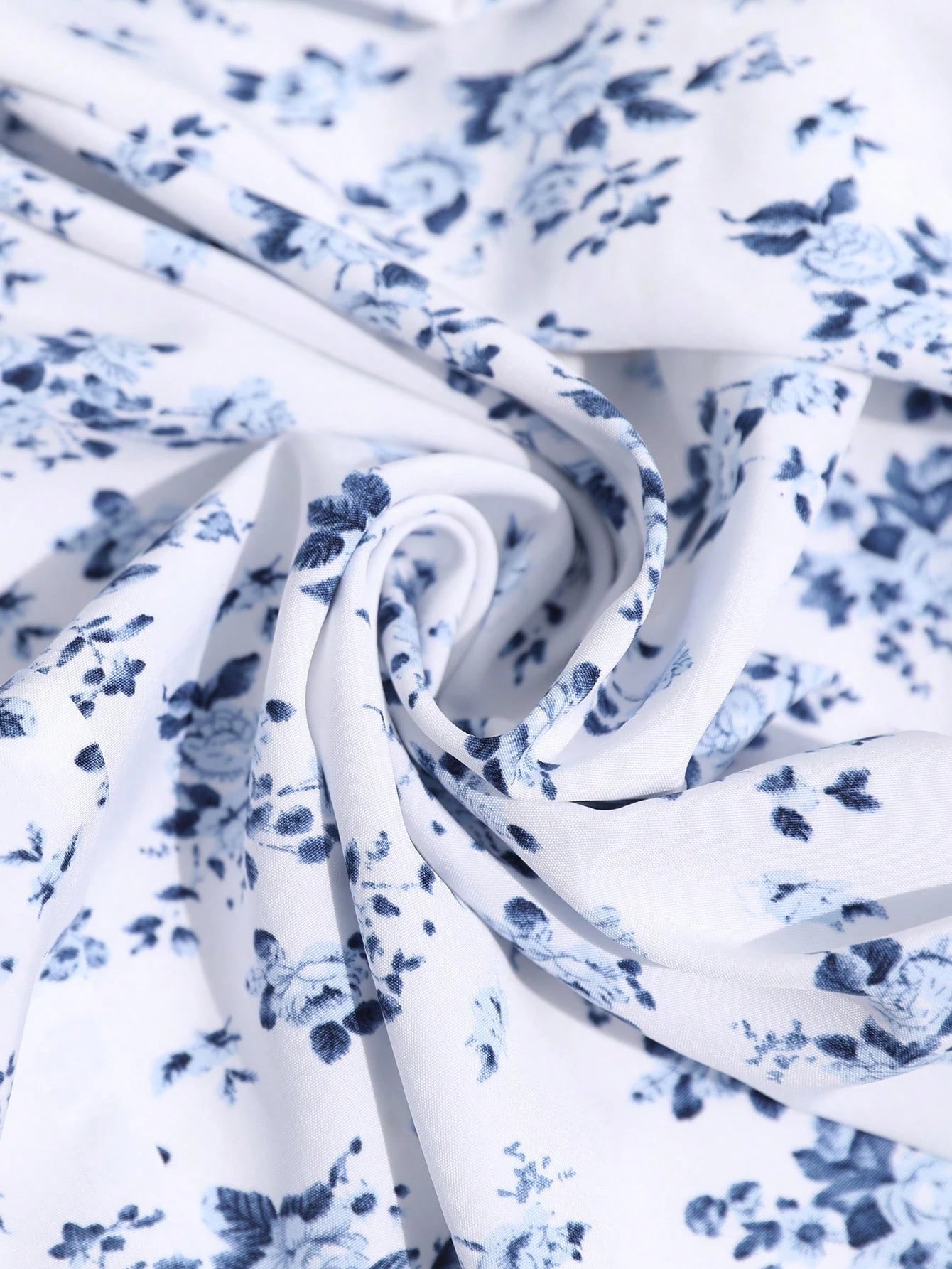 Women Floral Maxi Dress Square Neck Puff Sleeve Tie Front High Slit A Line Dress Romantic Spring Summer Vacation Flowy Dress