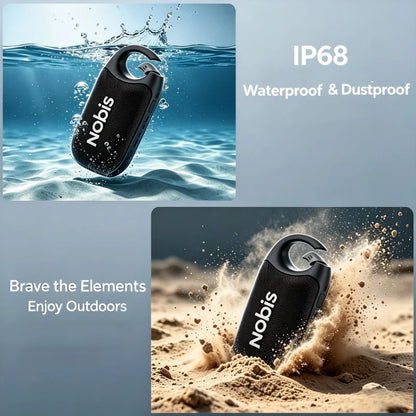 IP68 Waterproof Bluetooth Speaker, 8W Loud Stereo Sound 24H Playtime TWS Portable Wireless Speaker with Touch Control Beat Effec