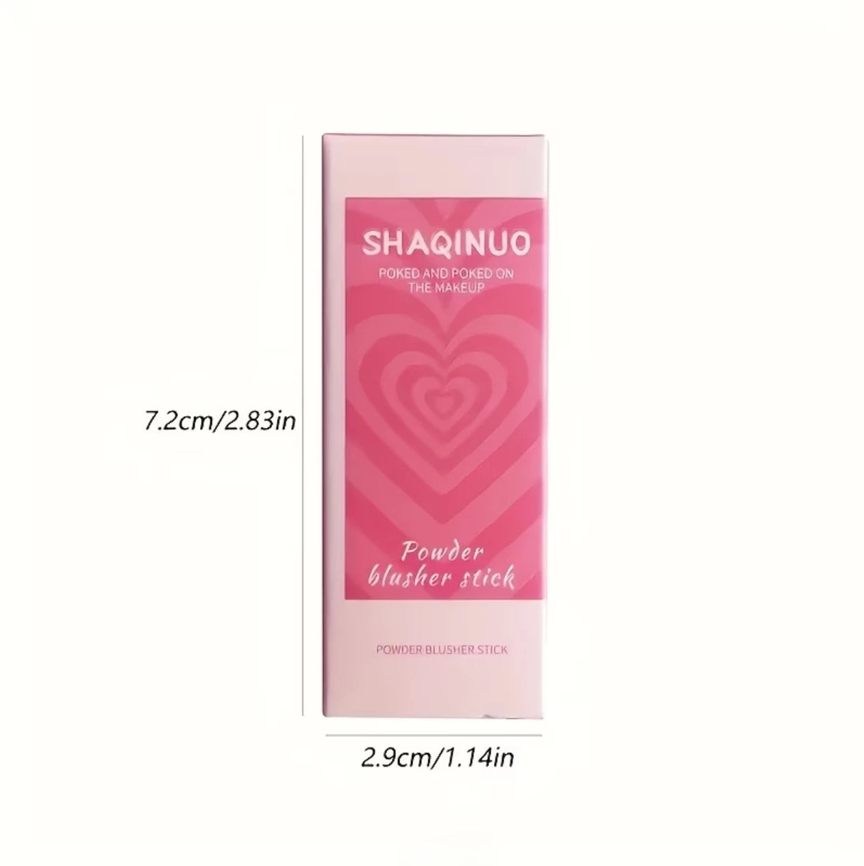 3PCS Blush Stick Set - Includes Brush, Multi-functional Matte Highlighting Blush Cream, Long-lasting, Non-greasy and Waterproof,