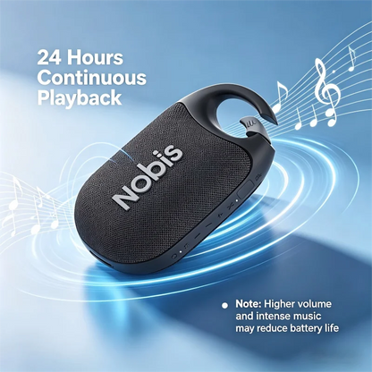 IP68 Waterproof Bluetooth Speaker, 8W Loud Stereo Sound 24H Playtime TWS Portable Wireless Speaker with Touch Control Beat Effec
