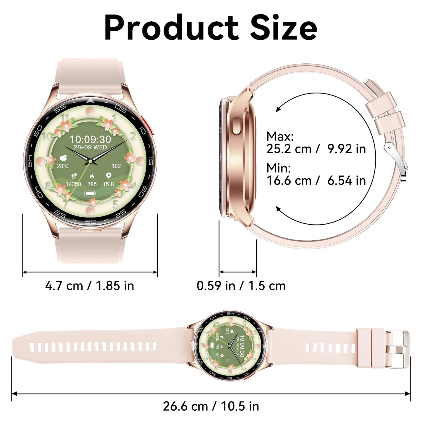 EIGIIS Smart Watch with Earbuds Bluetooth Call 2 in 1 Outdoor Smartwatch IP67 Waterproof Fitness Tracker with Heart Rate Monitor