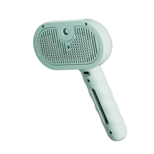 Luxury Dog Grooming Steam Brush - Steam Spray & Massage Brush for Dogs, Detangling & Shedding Tool with Pet Hair Care