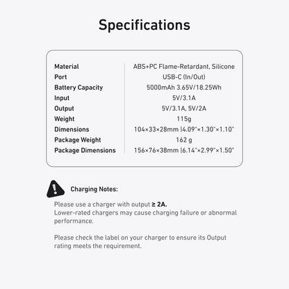 TELESIN 5000Mha Battery Handle for DJI OSMO Pocket 4 3 Camera Hand Grip Holder Tripod 5000Mha Powerbank Charging For Pocket 4 3