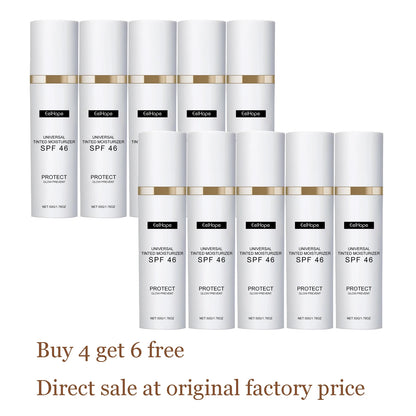 50G Body Sunscreen Cream Lightweight Moisturizing Nourishing Soothing Redness UV Protection Refreshing Glowing Sunblock Lotion