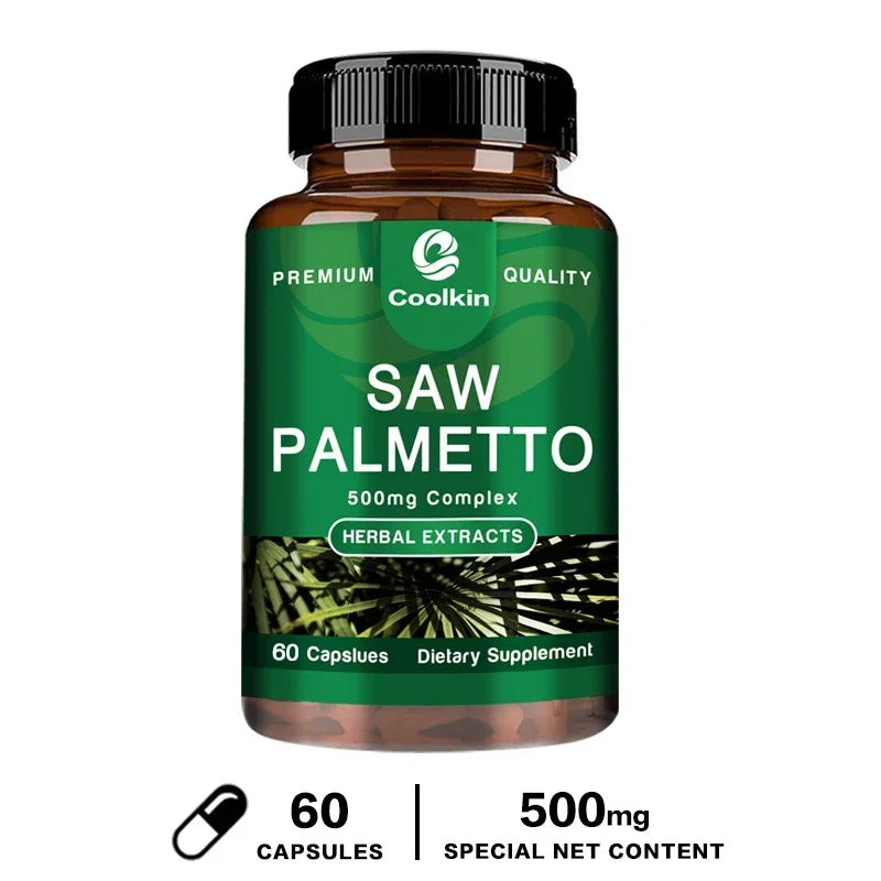 Saw Palmetto - Urinary Health, DHT Blocker and Prostate Support Supplement, Prevents Hair Loss