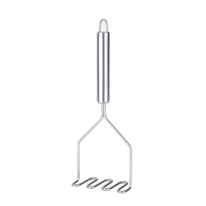 1pcs stainless steel kitchen gadget potato masher press cooking tool mashed potatoes wavy pressure Kitchen accessories