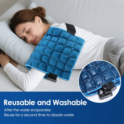 Large 13x22 Inch Reusable Ice Pack for Back Relief Relaxation Cold Wrap for Knee Leg Neck Shoulder Hip Health Care